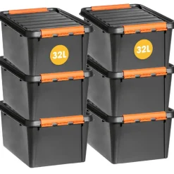 SmartStore Stevige Opbergbox 31L Set van 2 - 50x39x26cm