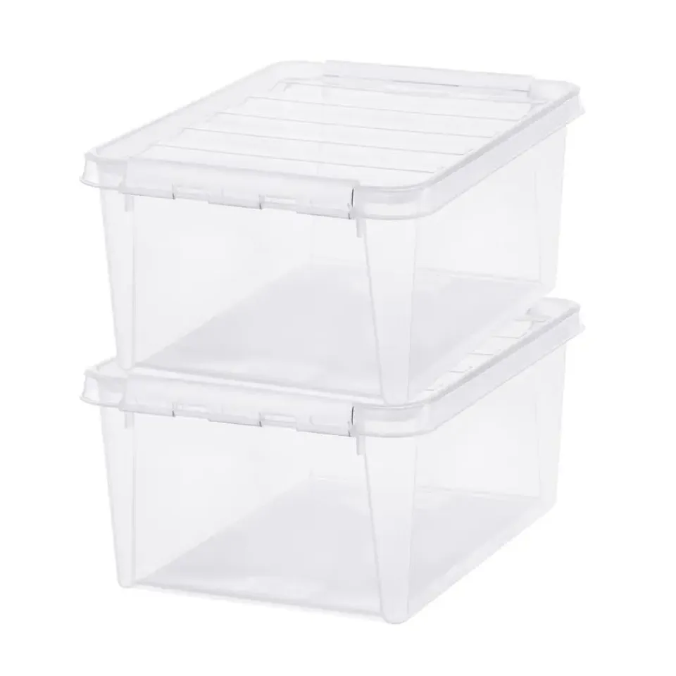 SmartStore Stevige Opbergbox 14L Set van 2 - 40x30x18cm Sale