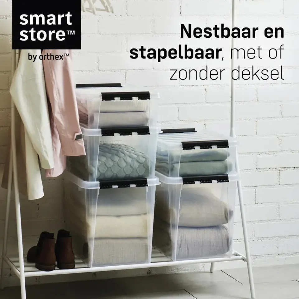 SmartStore Stevige Opbergbox 14L Set van 2 - 40x30x18cm Sale