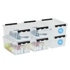 SmartStore Stevige Opbergbox 14L Set van 6 - 40x30x18cm New