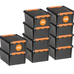 SmartStore Stevige Opbergbox 14L Set van 2 - 40x30x19cm Best
