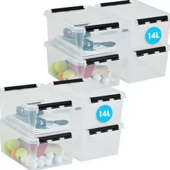 SmartStore Stevige Opbergbox 14L Set van 2 - 40x30x18cm Best