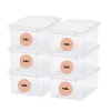 SmartStore Stevige Opbergbox 14L Set van 6 - 40x30x18cm Online