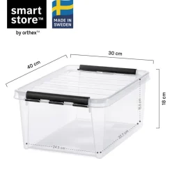 SmartStore Stevige Opbergbox 14L Set van 10 - 40x30x18cm Outlet