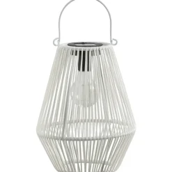 Leen Bakker Solar lantaarn Nowie - wit - 26xØ20 cm Sale