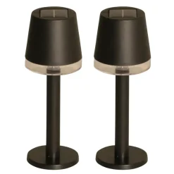 Luxform Solar Tafellamp - Cala d'Or - LED - 2 stuks Hot