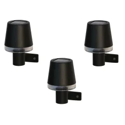 Luxform Solar Wandlamp - Cala d'Or - 3 stuks New