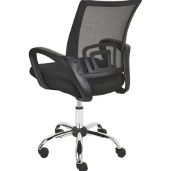 Beliani SOLID - Bureaustoel - Zwart - Polyester Best