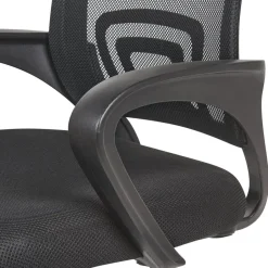 Beliani SOLID - Bureaustoel - Zwart - Polyester Best