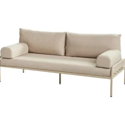 Leen Bakker SOLOFRA - Tuinbank 2-zits - Beige - Aluminium Clearance