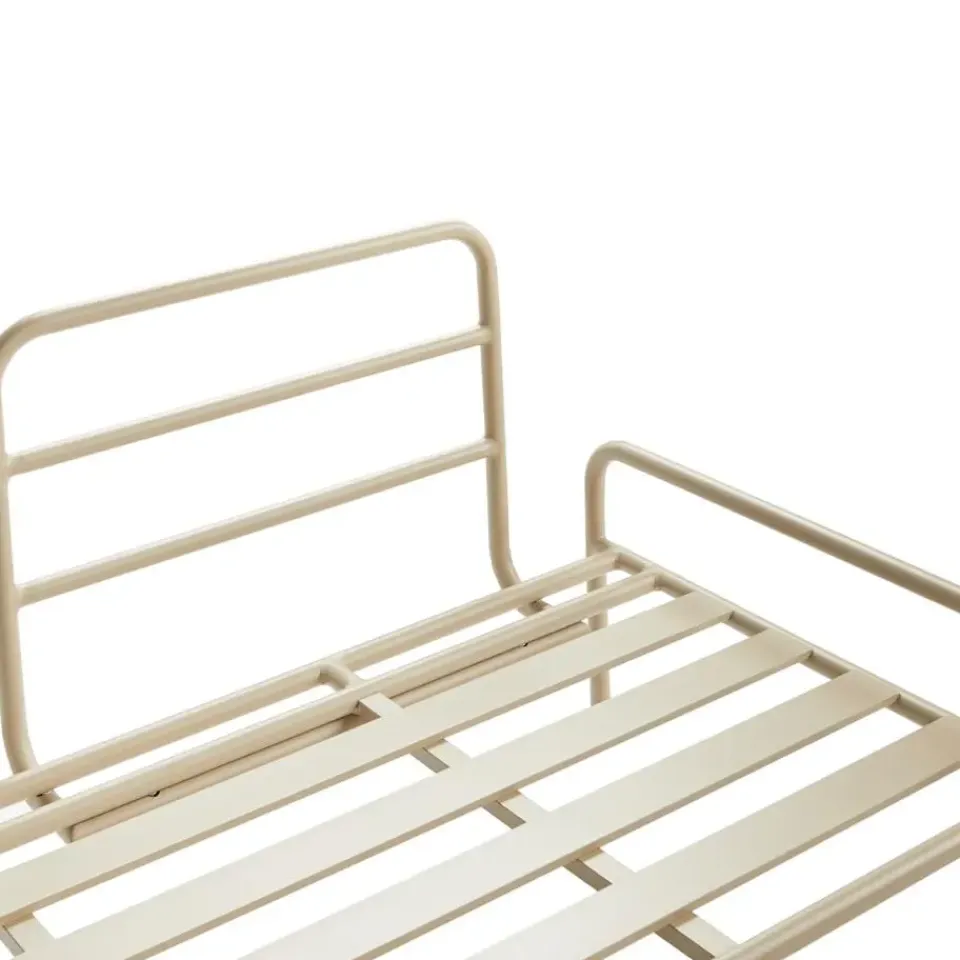 Leen Bakker SOLOFRA - Tuinbank 2-zits - Beige - Aluminium Clearance