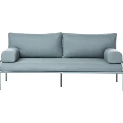 Leen Bakker SOLOFRA - Tuinbank 2-zits - Mintgroen - Aluminium Outlet