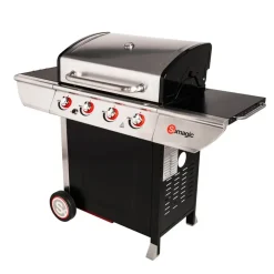 Somagic Barbecue MANHATTAN 400GPI - Zwart - Staal Discount