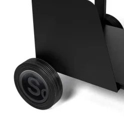 Leen Bakker Somagic Plancha - Zwart - 112.5 x 47.5 x 88.5cm