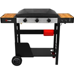 Leen Bakker Somagic Plancha - Zwart - 112.5 x 47.5 x 88.5cm