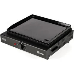 Somagic Plancha OLIANA - Zwart - Staal Outlet