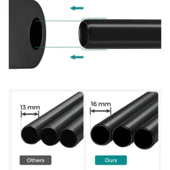 Songmics Stoffen draagbare kledingkast - opvouwbaar kledingrek voor slaapkamer Clearance