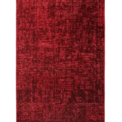 Muratap SPACE Vloerkleed - Laagpolig Effen Velours - Rood 160x230 cm - Modern Woonkamer Online