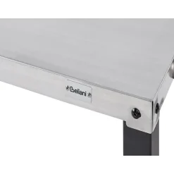 Beliani SPIAZZI - Keukentrolley - Zwart - Staal Outlet