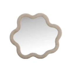 Fjôrd Spiegel Beige Bouclé - 70x70x3,5cm - Kungsbacka Outlet
