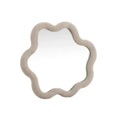 Fjôrd Spiegel Beige Bouclé - 70x70x3,5cm - Kungsbacka Outlet