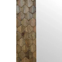 Artisan Furniture Spiegelkast met Houtsnijwerk New