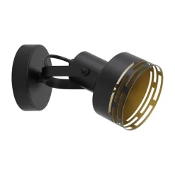 Leen Bakker Spot Diego - zwart - E14 Outlet