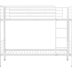 Emob Exclusive Stapelbed Dixie 90x200cm - metaal - mat wit New