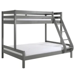 Vipack Stapelbed Triple 3-persoons hout - grijs Best