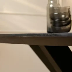 Starfurn - Eettafel Brandy - Zwart - 110x240x76 cm Online