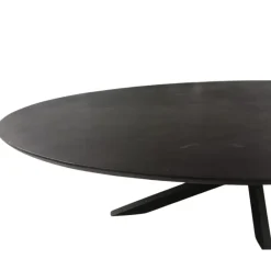 Starfurn - Eettafel Brandy - Zwart - 110x240x76 cm Online