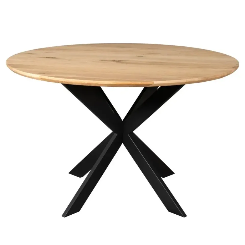 Starfurn - Eettafel Ferris - Bruin - 130x130x76 cm Outlet