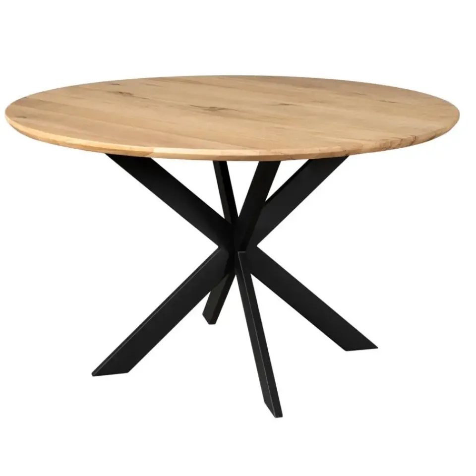 Starfurn - Eettafel Ferris - Bruin - 130x130x76 cm Outlet