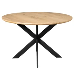 Starfurn - Eettafel Ferris - Bruin - 130x130x76 cm Outlet
