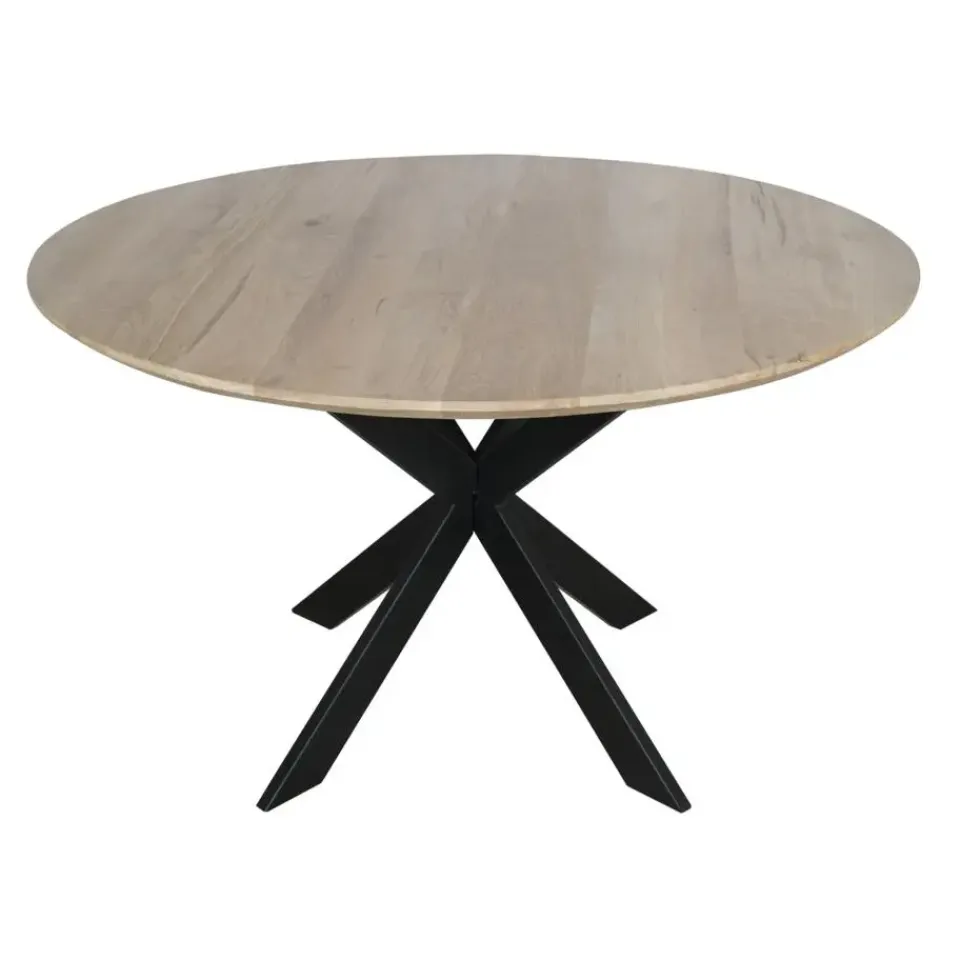 Starfurn - Eettafel Ferris - Bruin - 130x130x76 cm Outlet