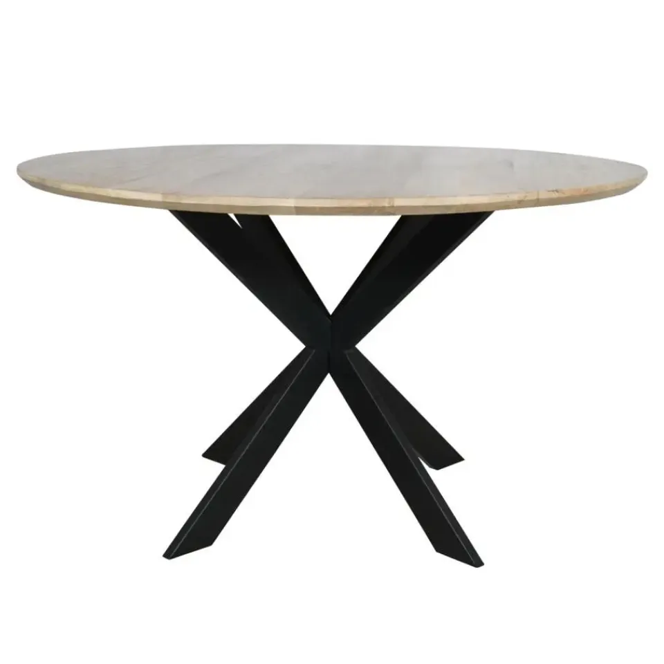 Starfurn - Eettafel Ferris - Bruin - 130x130x76 cm Outlet