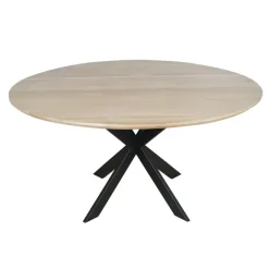 Starfurn - Eettafel Ferris - Bruin - 110x110x76 cm