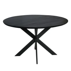 Starfurn - Eettafel Ferris - Zwart - 130x130x76 cm Sale