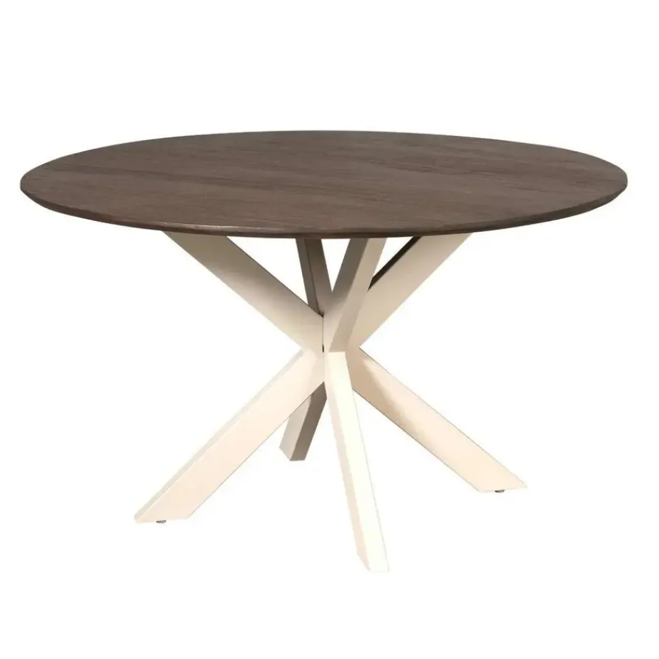Starfurn - Eettafel Madison - Bruin - 130x130x76 cm New