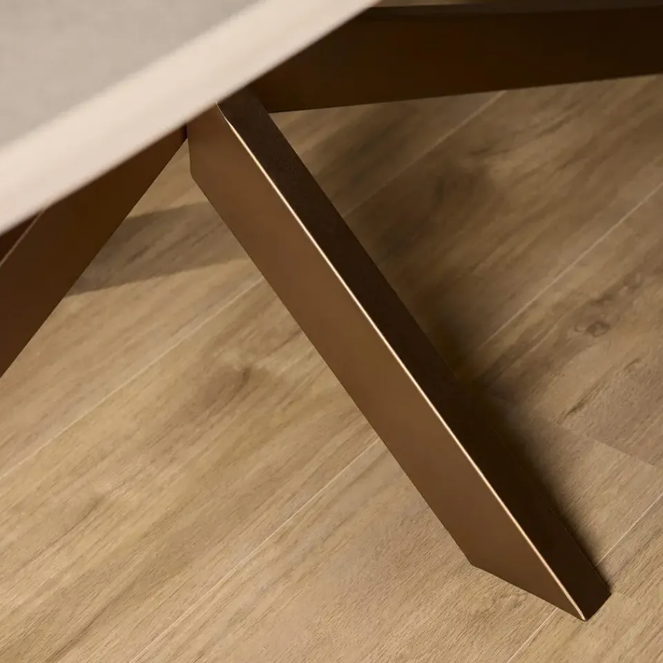 Starfurn - Eettafel Madison - Beige - 100x280x76 cm Discount