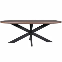 Starfurn - Eettafel Madison - Zwart - 100x280x76 cm New