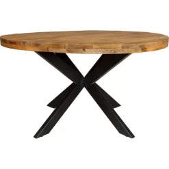 StarFurn - Ronde eettafel Denver - ø110 cm - naturel Outlet