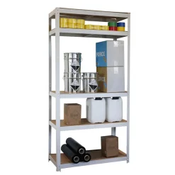 IVOL Stellingkast / Magazijnstelling - Wit - 5 planken Online