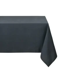 Stof Textile Tafelkleed - 145 x 240 cm - donkergrijs - Tafellaken Clearance