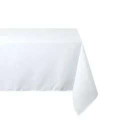 Stof Textile Tafelkleed - 145 x 240 cm - wit - Tafellaken Online