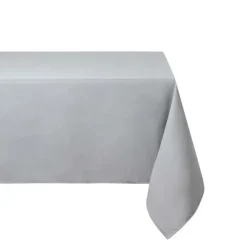 Stof Textiles Tafelkleed - 145 x 200 cm - grijs - Tafellaken Clearance