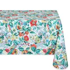 Stof Textiles Tafelkleed - 145 x 240 cm - bloemen Tafellaken Hot