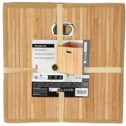 Storage Solutions Storage Solution Opbergmand/kastmand - 28L - naturel - 31 x 31 cm New