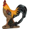 Sunnydays Tuin decoratie Haan/kippen beeld - 34 x 36 cm - buiten Hot