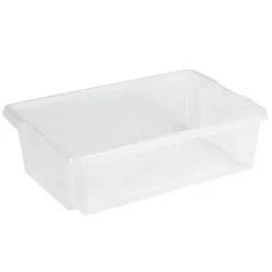 Sunware opslagbox kunststof - 30L - transparant - 59x39x17cm Discount